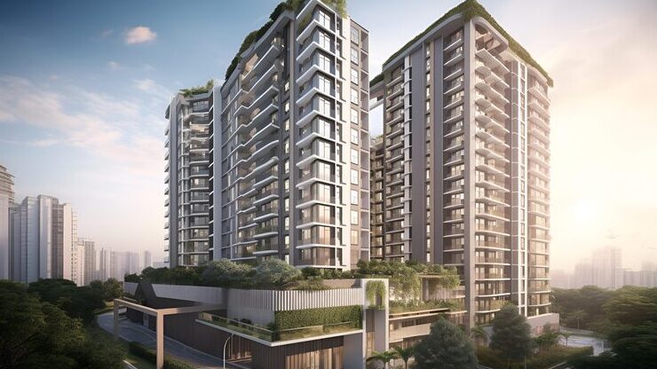 Icon Realty projects in Indore, artist impression