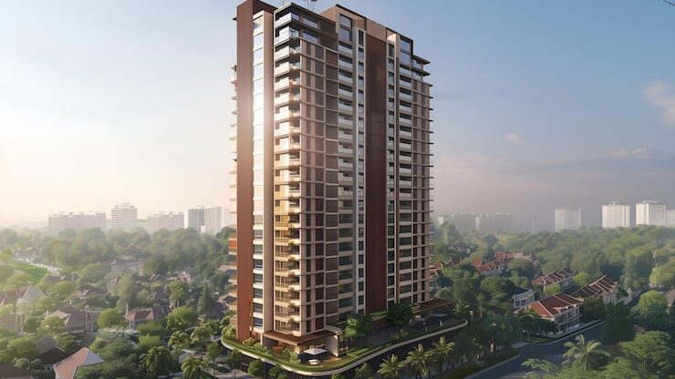 Jhaveri Infraprojects projects in Indore, artist impression