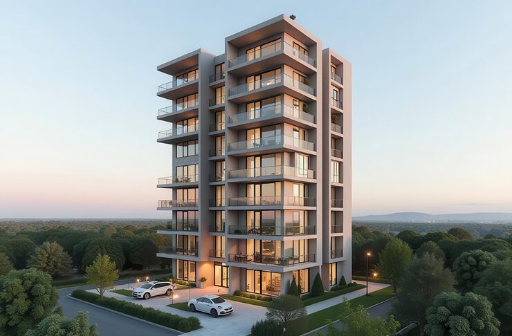 Sarthak Solitaire, Bicholi Mardana, artist impression