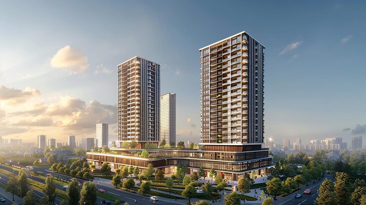 Skye Corporate Park, Vijay Nagar, artist impression