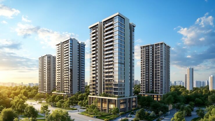 Sarthak Singapore Group projects in Indore, artist impression