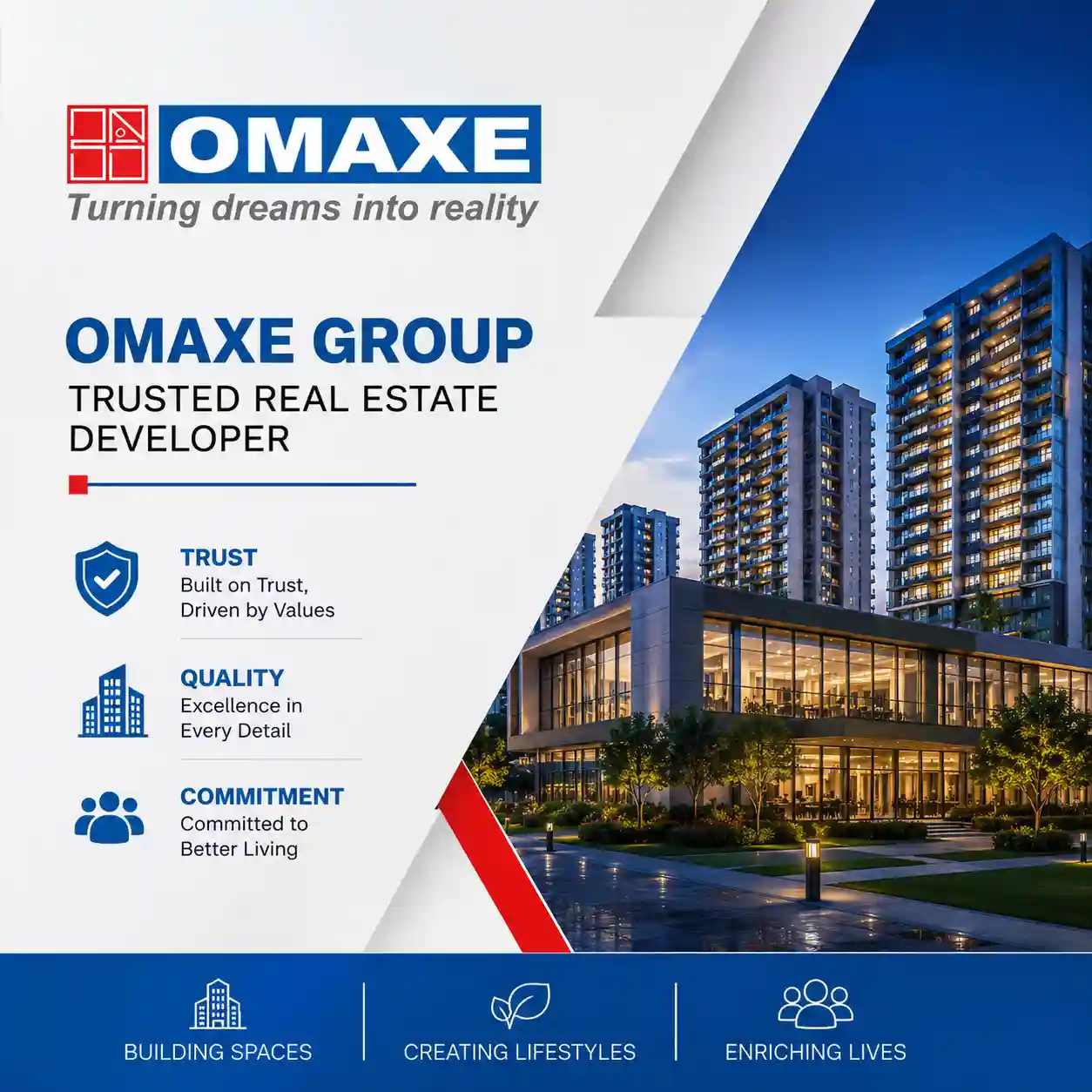 Omaxe Group official logo for projects
