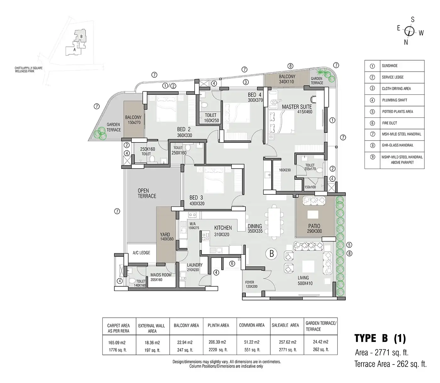 Residential plot layout preview at Omaxe Ujjain township